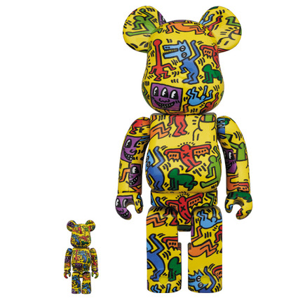 BE@RBRICK KEITH HARING #5 100% & 400%