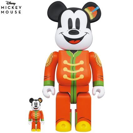 BE@RBRICK MICKEY MOUSE “The Band Concert” 100% & 400%