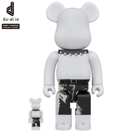 BE@RBRICK The Rolling Stones "Sticky Fingers" Design Ver. 100% & 400%