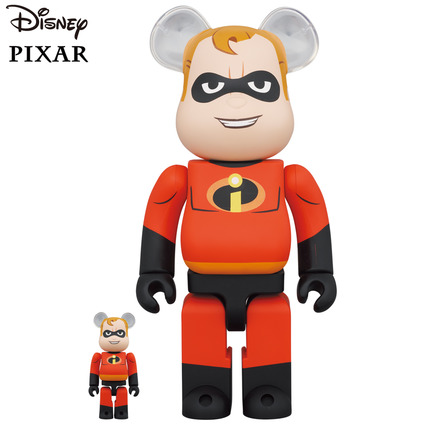 BE@RBRICK Mr.INCREDIBLE 100% & 400%