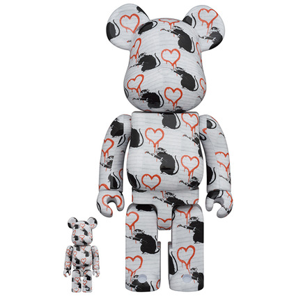 BE@RBRICK LOVE RAT 100% & 400%