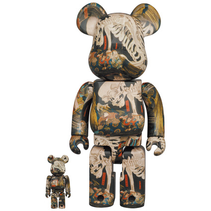 BE@RBRICK 歌川国芳「相馬の古内裏」 100% & 400%