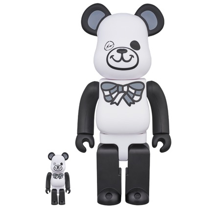 BE@RBRICK FREEMASONRY × fragmentdesign 100% & 400% WHITE