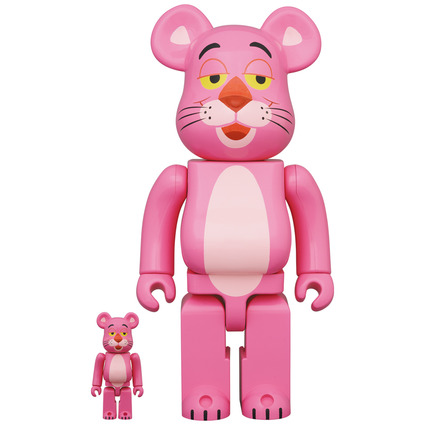 BE@RBRICK PINK PANTHER 100% & 400%