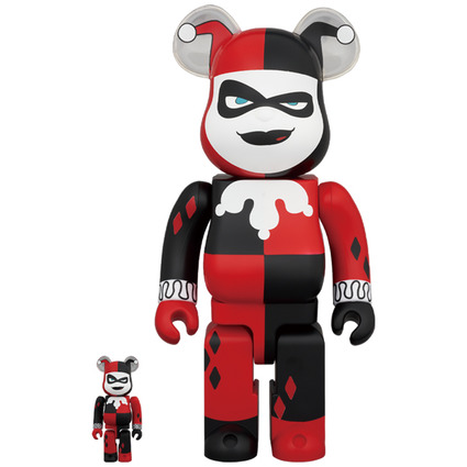 BE@RBRICK HARLEY QUINN (BATMAN The Animated Series Ver.) 100% & 400%