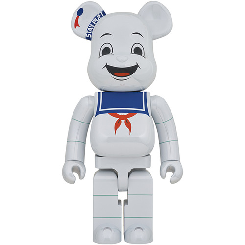 BE@RBRICK STAY PUFT MARSHMALLOW MAN WHITE CHROME Ver. 1000%