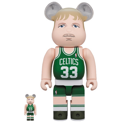 BE@RBRICK Larry Bird(Boston Celtics) 100% & 400%