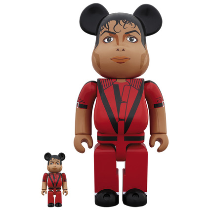 BE@RBRICK Michael Jackson Red Jacket 100% & 400%