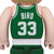 BE@RBRICK Larry Bird(Boston Celtics) 100% & 400%
