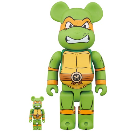 BE@RBRICK MICHELANGELO 100% & 400%