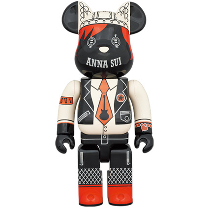 BE@RBRICK ANNA SUI RED & BEIGE 400%