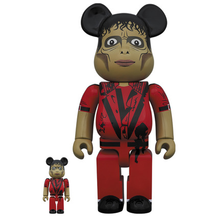 BE@RBRICK Michael Jackson Zombie 100% & 400%