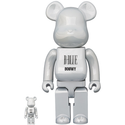 BE@RBRICK BOOWY “B・BLUE” 100% & 400%