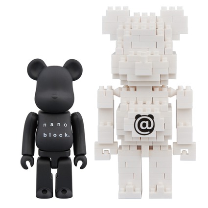 BE@RBRICK × nanoblock TM 2PACK SET B