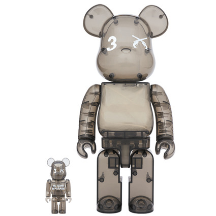 BE@RBRICK 3.PARADIS × roarguns 100% & 400%