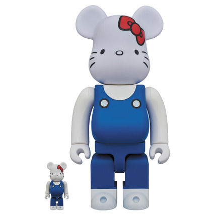 BE@RBRICK HELLO KITTY ジェネレ-ション 70年代 100% & 400%