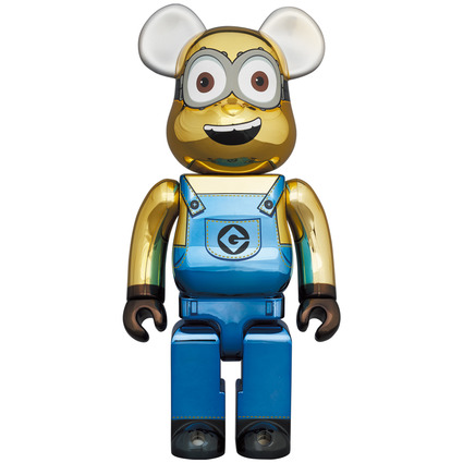 BE@RBRICK DAVE CHROME Ver. 1000%