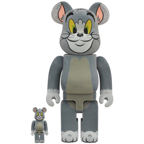 BE@RBRICK TOM フロッキ- Ver. 100% & 400%(TOM AND JERRY)