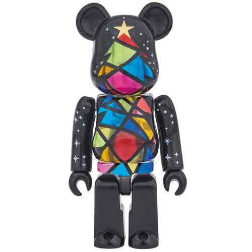 2016 Xmas BE@RBRICK Stained-glass tree Ver. 100%