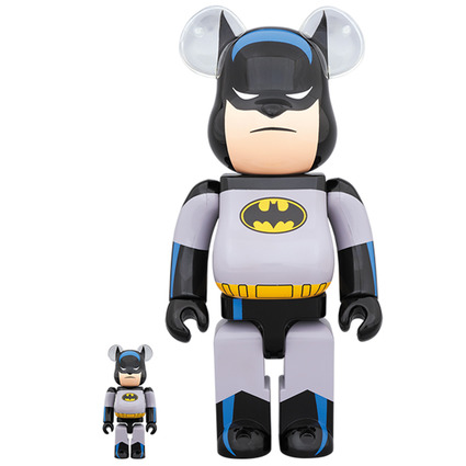 BE@RBRICK BATMAN ANIMATED 100% & 400%