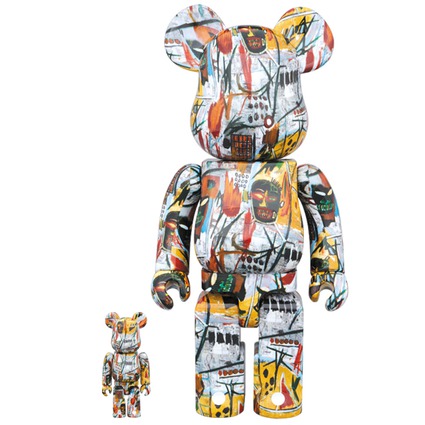 BE@RBRICK JEAN-MICHEL BASQUIAT 100% & 400%