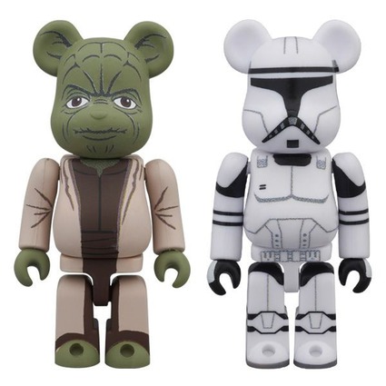 YODA(EP2) & CLONE TROOPER(TM)(EP2) BE@RBRICK STAR WARS 2PACK