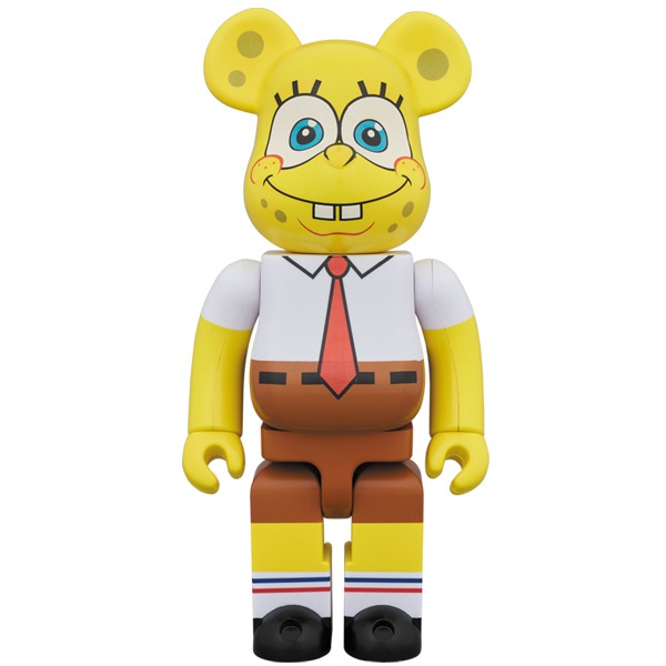 国内最安値ベアブリック スポンジボブ 表 裏 2個セット メディコムトイ シリーズ18 BE@RBRICK CUTE SPONGE BOB MEDICOM TOY 未使用品 キューブリック、ベアブリック