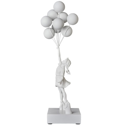 Flying Balloons Girl