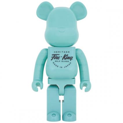 BE@RBRICK Fire-King 1000%(JADE-ITE)