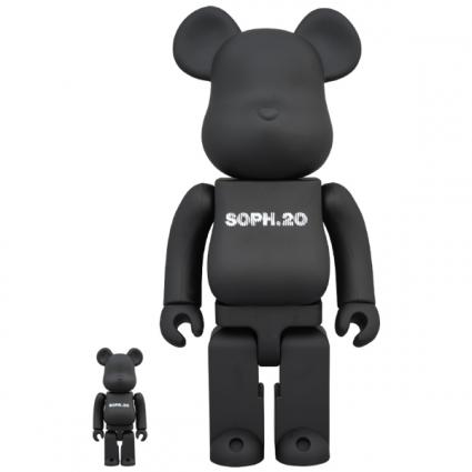 BE@RBRICK SOPH. 20th ANNIV. 100% & 400%