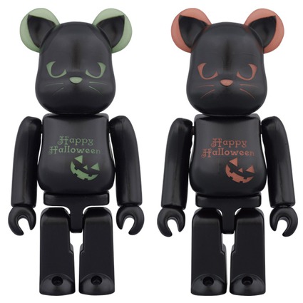 2016 HALLOWEEN BE@RBRICK 100% 緑/赤