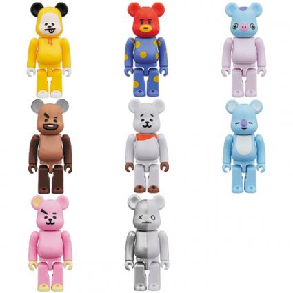  BT21 BE@RBRICK(クロ-ズタイプ)