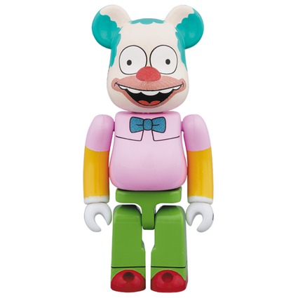 BE@RBRICK krusty the clown 100%