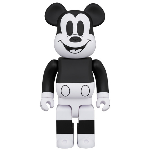 BE@RBRICK MICKEY MOUSE (B&W 2020 Ver.)1000%