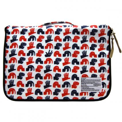 WASHIO -  PC CASE 15inc 　NAVY/RED