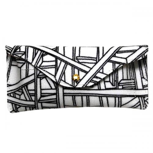 MIKE PERRY - GLASSES CASE WHITE