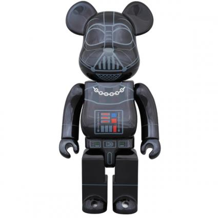 BE@RBRICK DARTH VADER(TM) CHROME Ver.400%