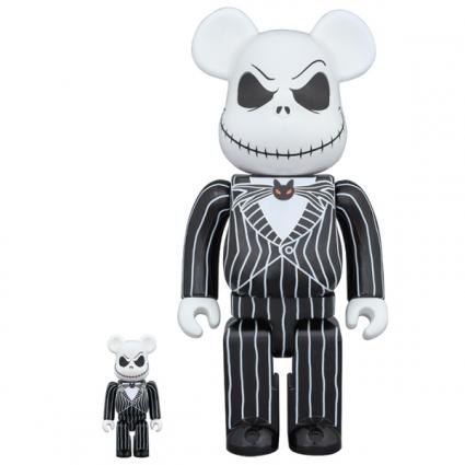 BE@RBRICK Jack Skellington 100% & 400%