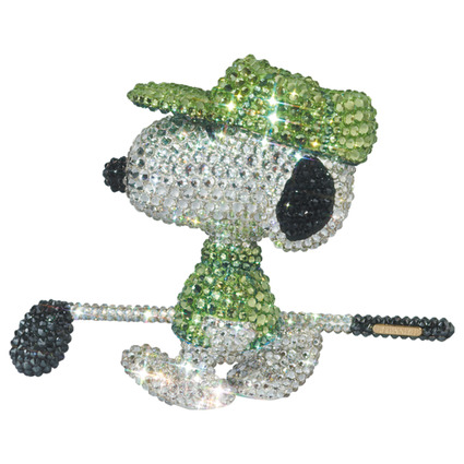 UDF CRYSTAL DECORATE SNOOPY GOLFER SNOOPY《ご注文から3ヶ月～6ヶ月以内に発送予定》