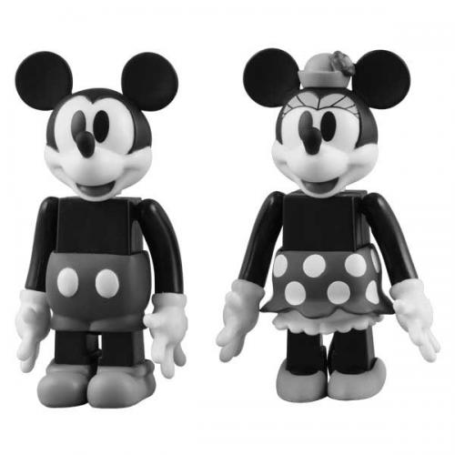 MICKEY MOUSE & MINNIE MOUSE (BLACK & WHITE ver.)