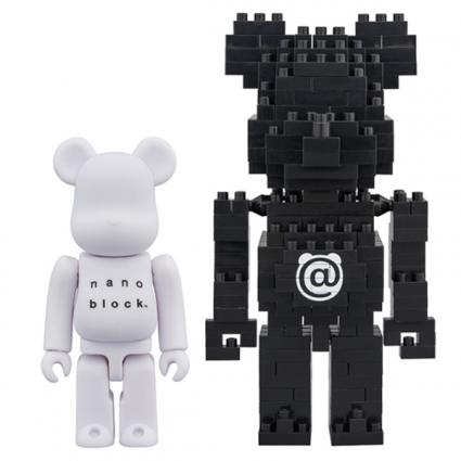 BE@RBRICK × nanoblock TM 2PACK SET A