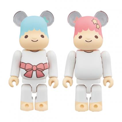 BE@RBRICK Little Twin Stars キキ&ララ 100%