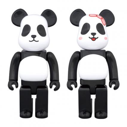 MILK X BE@RBRICK PANDA 400% BOY/GIRL