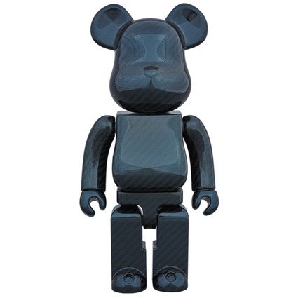 BE@RBRICK 400% DRY CARBON BLUE