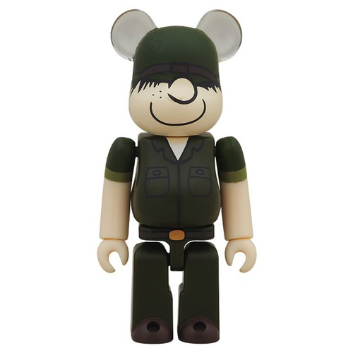 BE@RBRICK DRX ARMY beetle bailey 100%