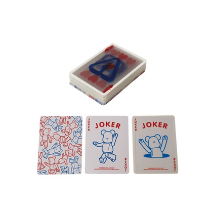 BE@RBRICK CLEAR & SOLID PLAYING CARDS