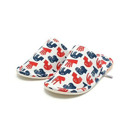 WASHIO -  SLIPPERS XL 　NAVY/RED