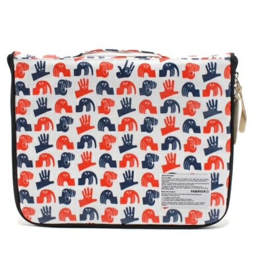 WASHIO -  PC CASE 13inc 　NAVY/RED