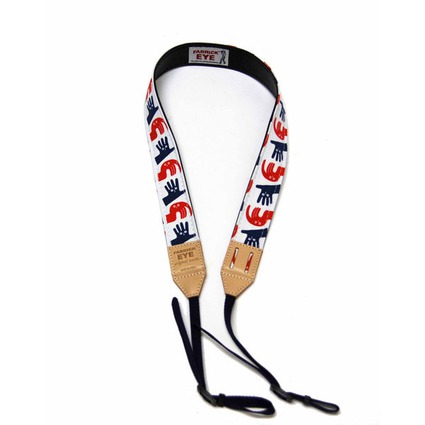 WASHIO -  CAMERA STRAP　NAVY/RED