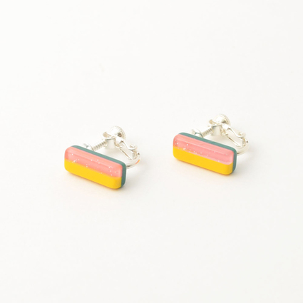 Re:Acryl earring(square)